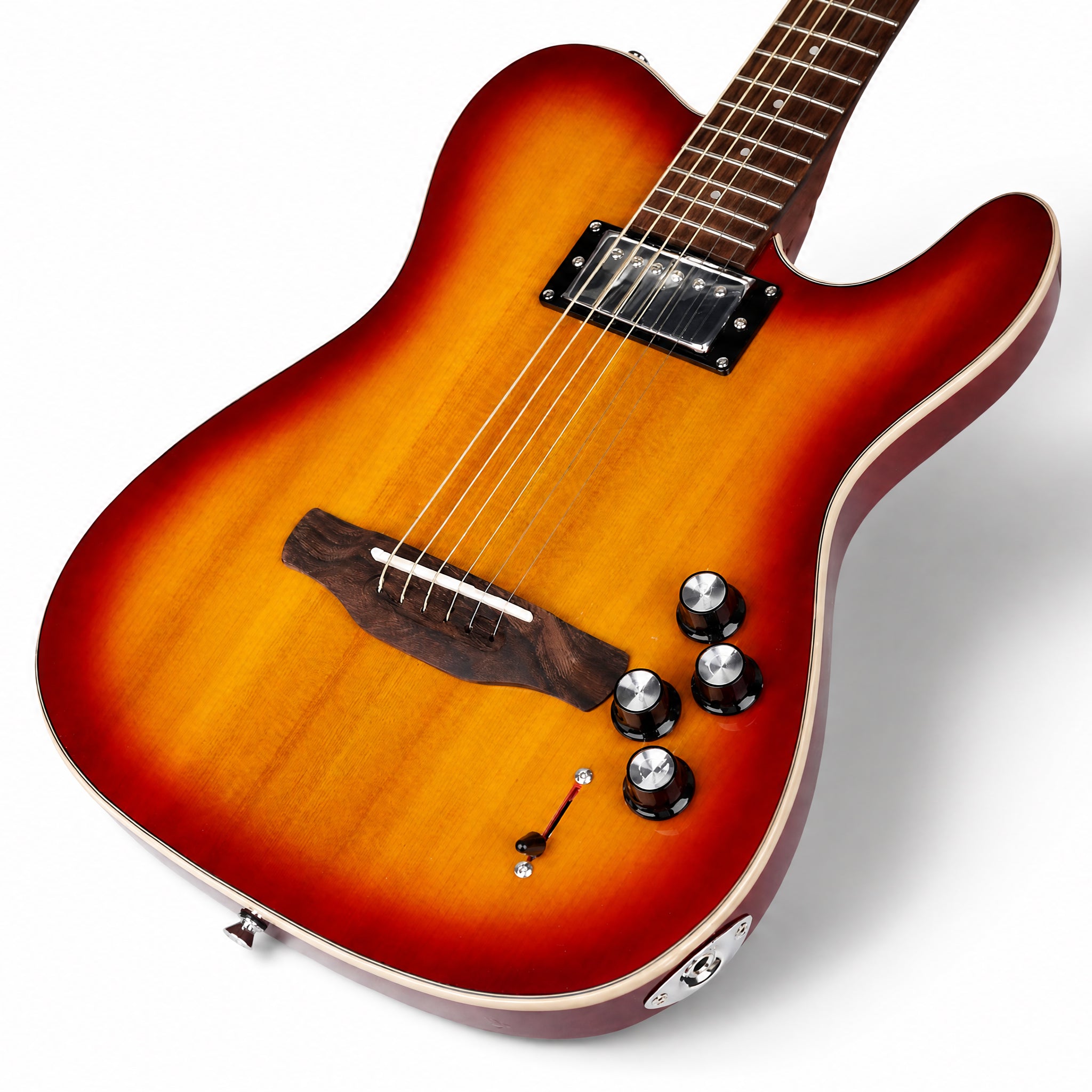 Bullfighter K6 Silent Acoustic-Electric Guitar for Late‑Night