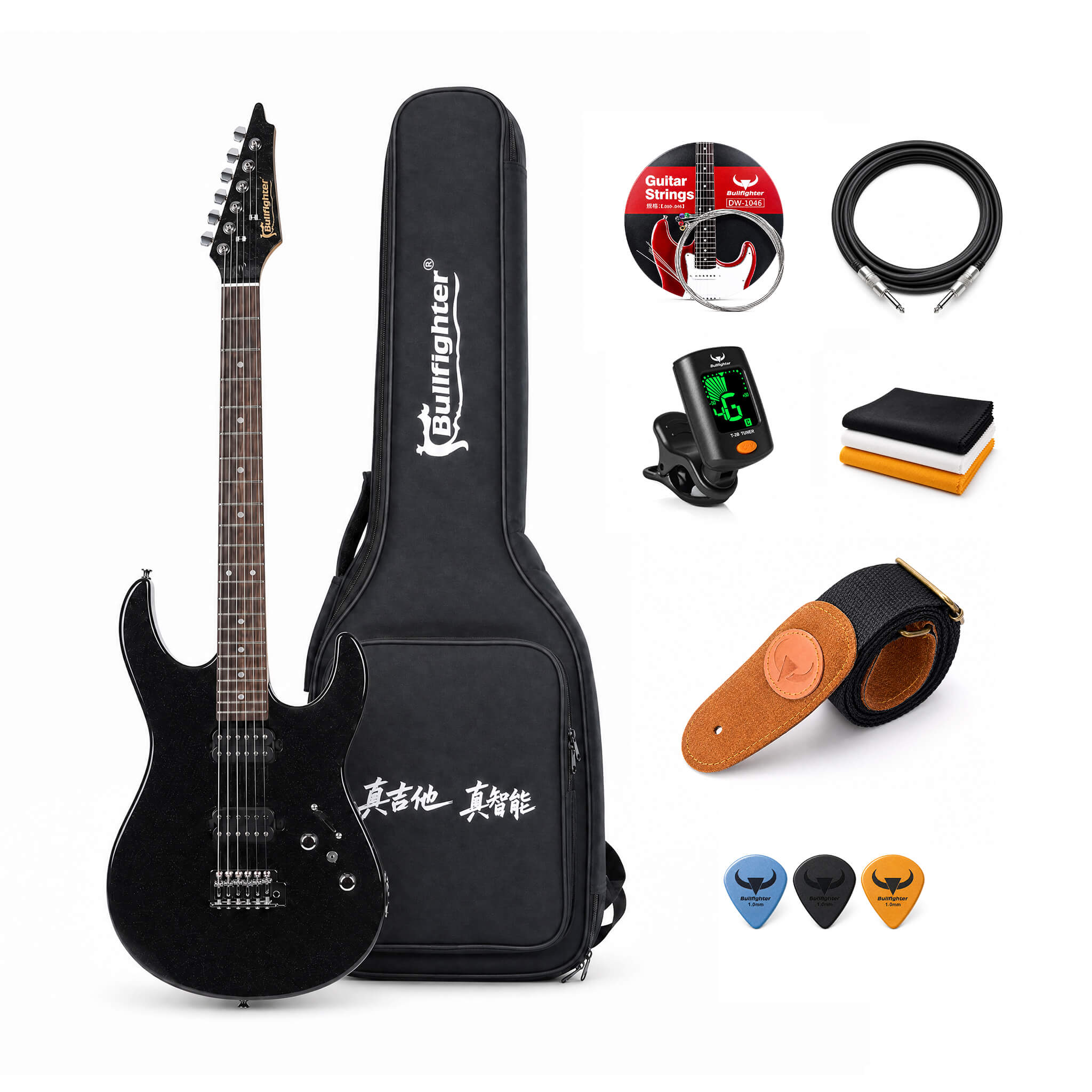 Bullfighter K6 Silent Acoustic-Electric Guitar for Late‑Night