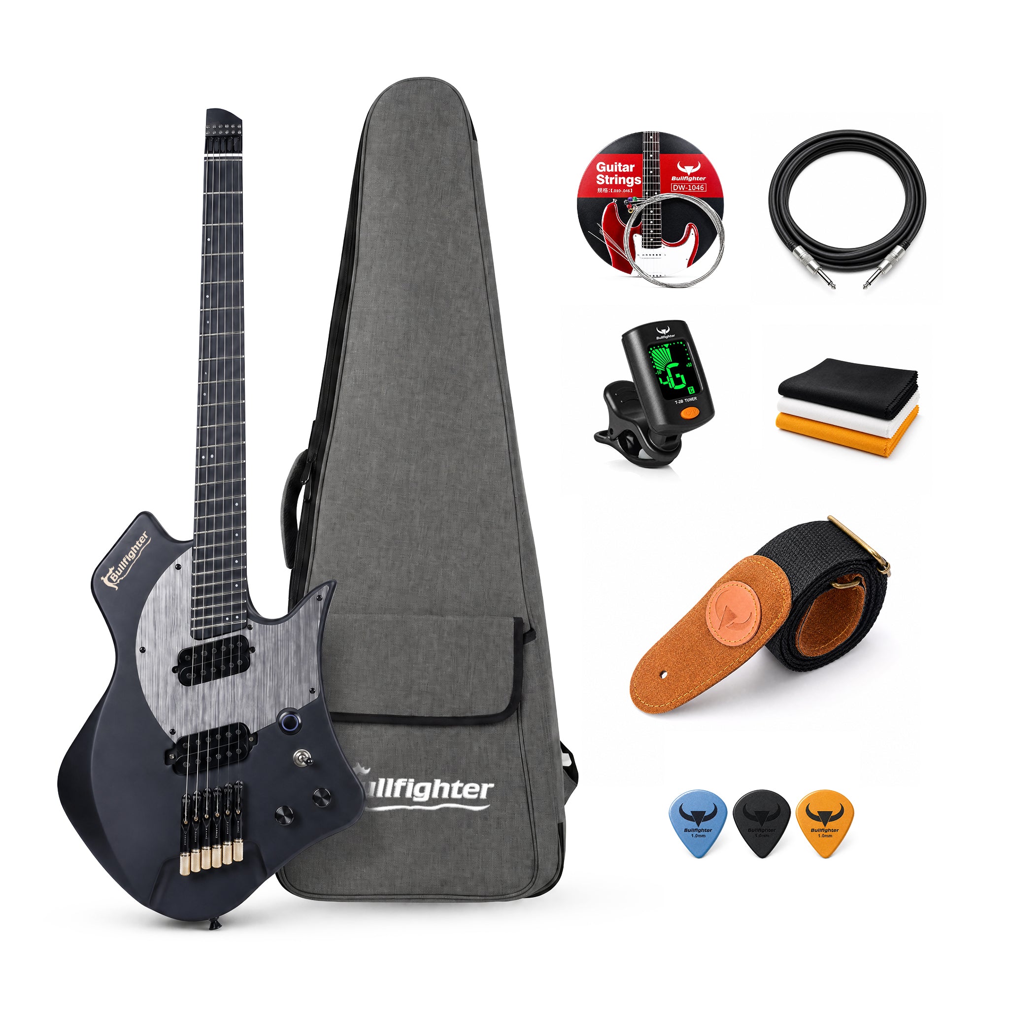 Bullfighter Headless Electric Guitar D-350