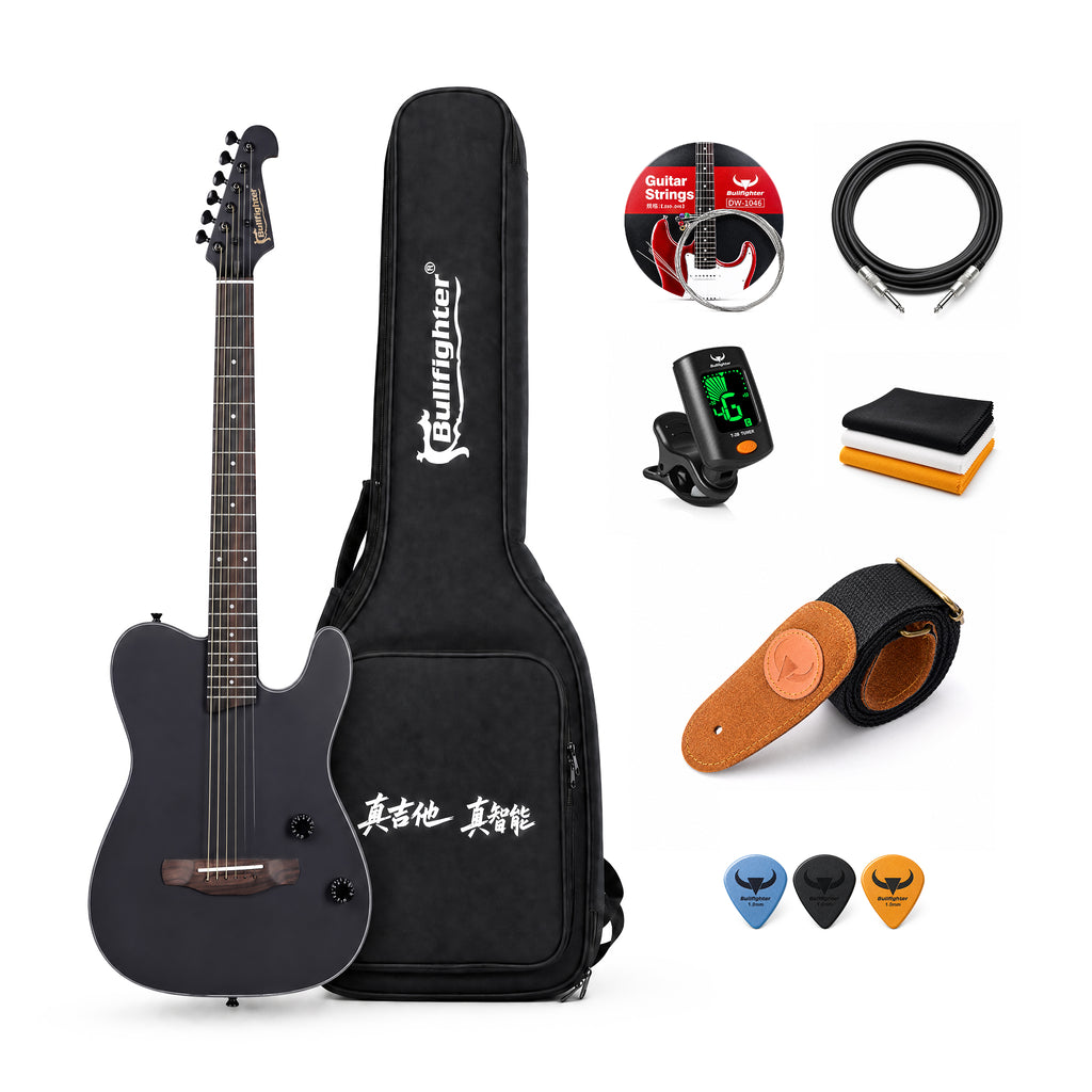 Bullfighter Silent Acoustic Electric Guitar K6