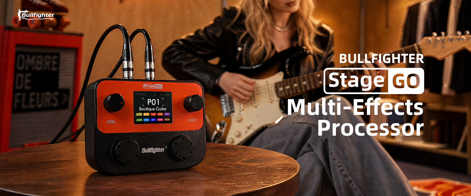 Bullfighter Stage GO Multi-Effects Processor