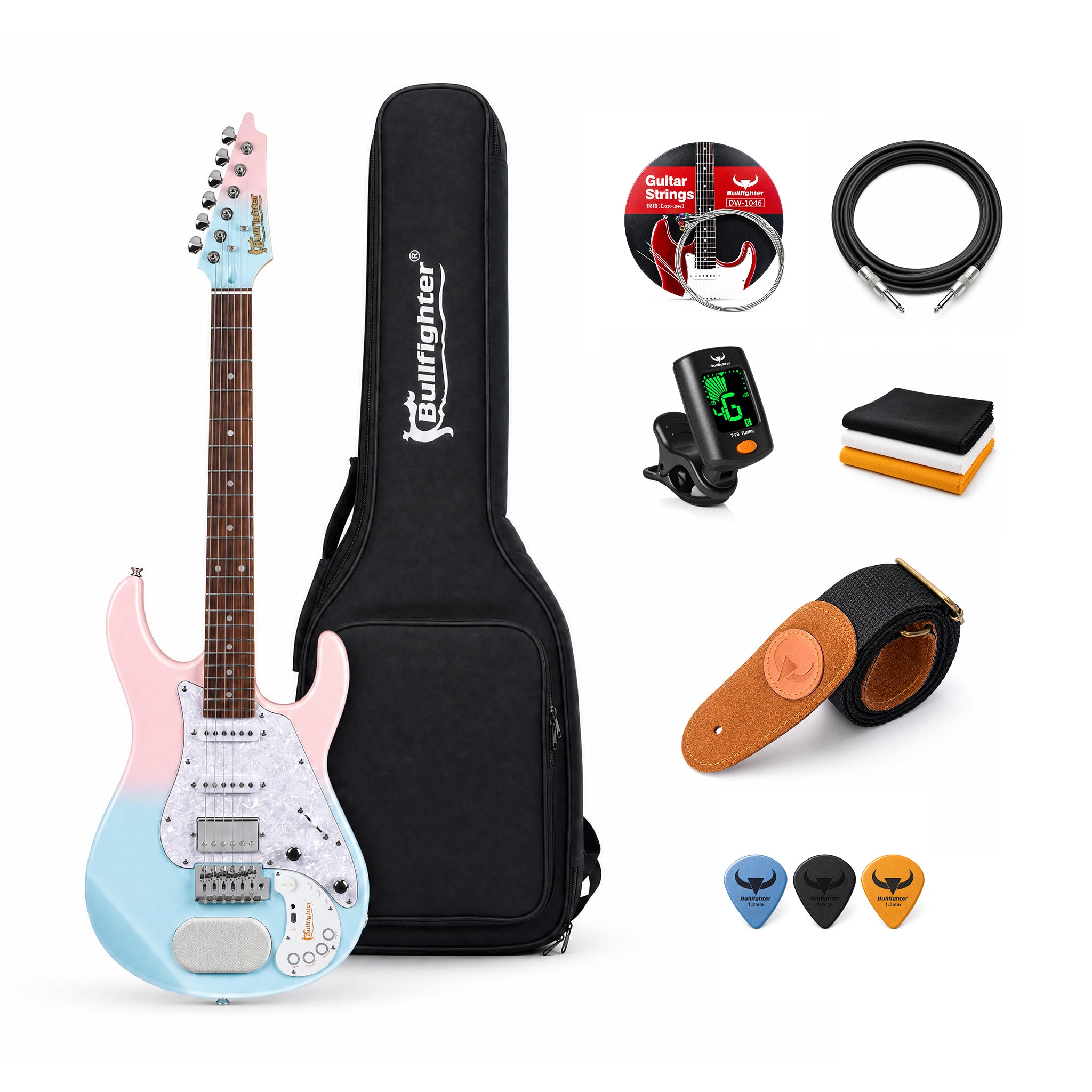 Bullfighter K6 Silent Acoustic-Electric Guitar for Late‑Night
